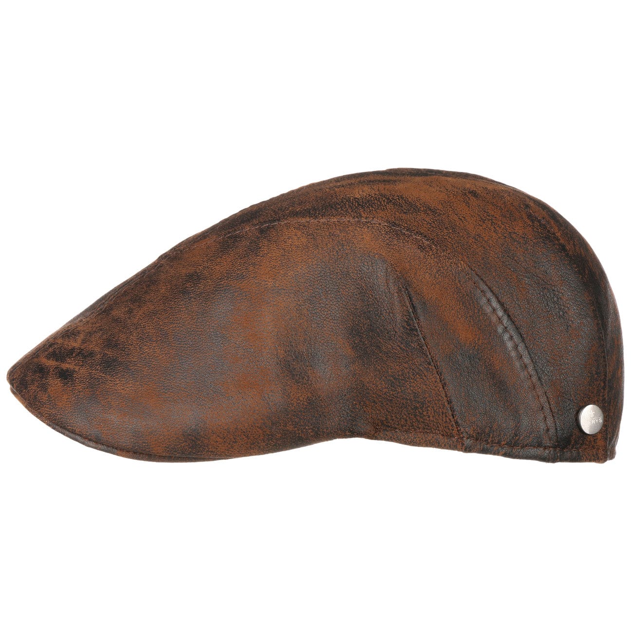 Classic Leather Flat Cap by Lierys - JJ Hat Center ®
