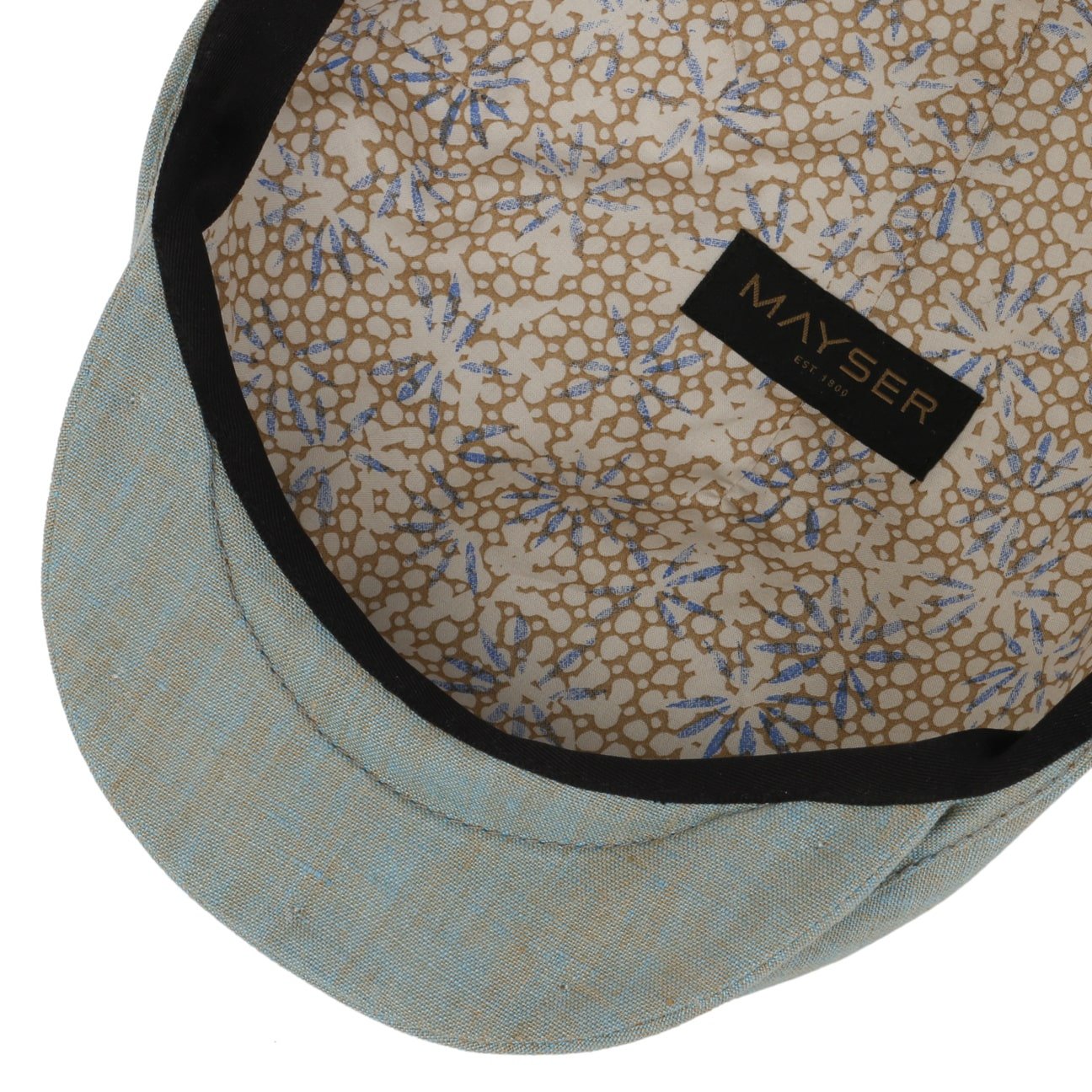 Sidney Linen Flat Cap by Mayser - JJ Hat Center ®