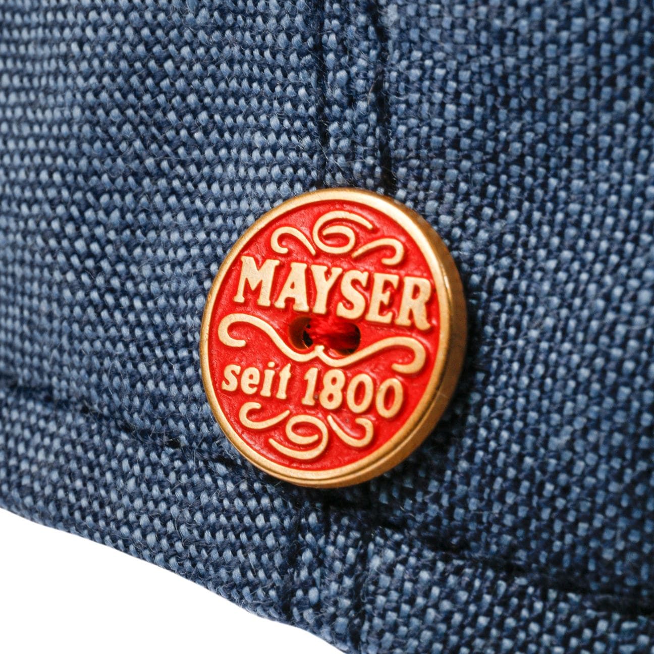 Sidney Linen Flat Cap by Mayser - JJ Hat Center ®