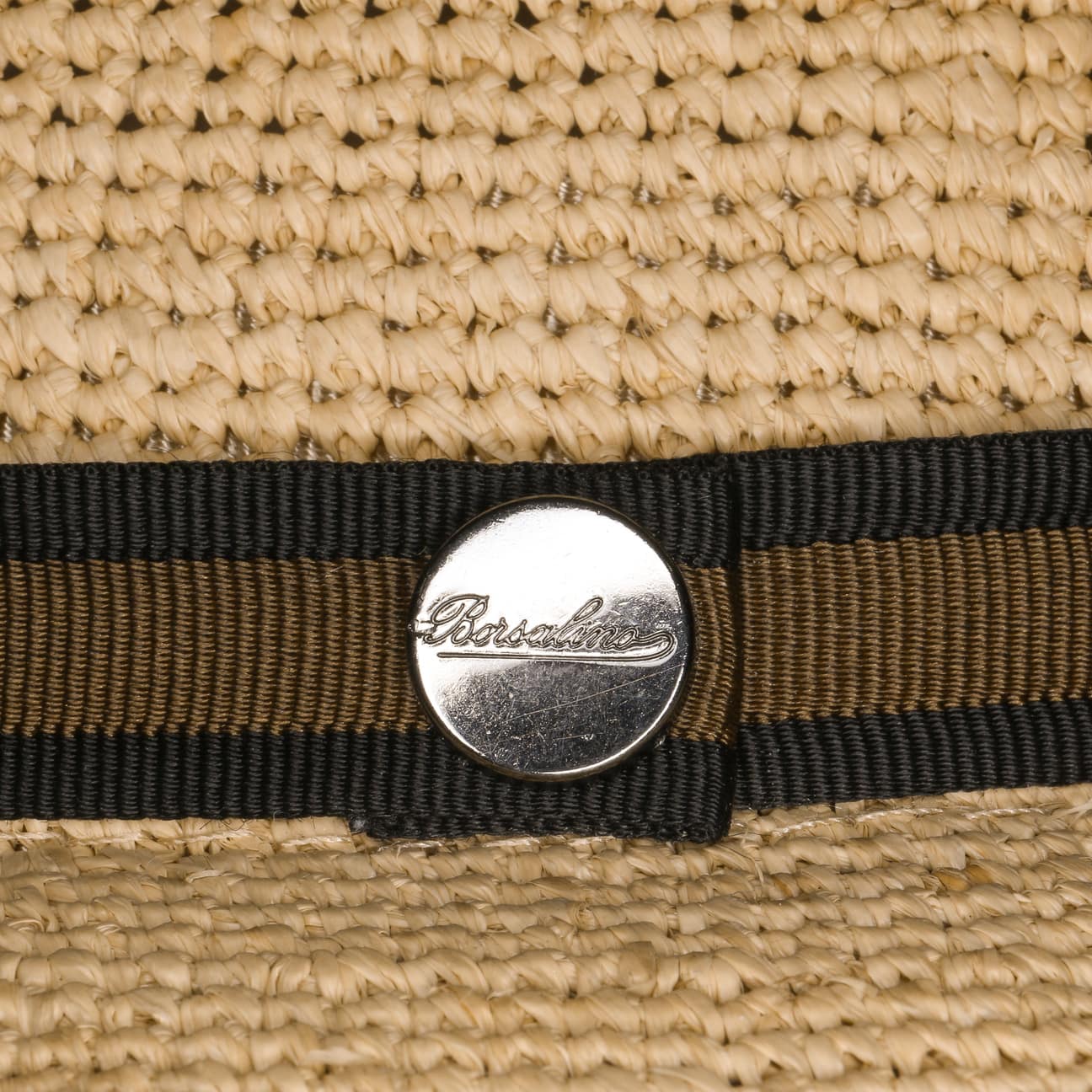 Packable Crochet Straw Hat by Borsalino - JJ Hat Center ®