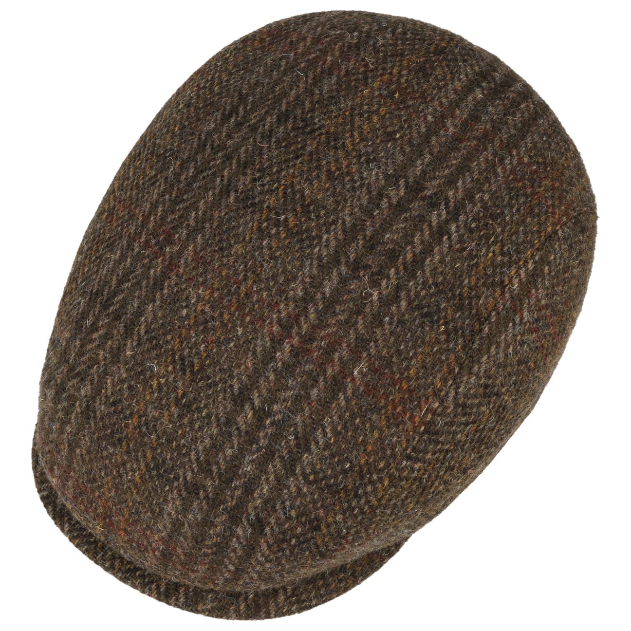 Burnet Harris Tweed Flat Cap by Stetson - JJ Hat Center ®