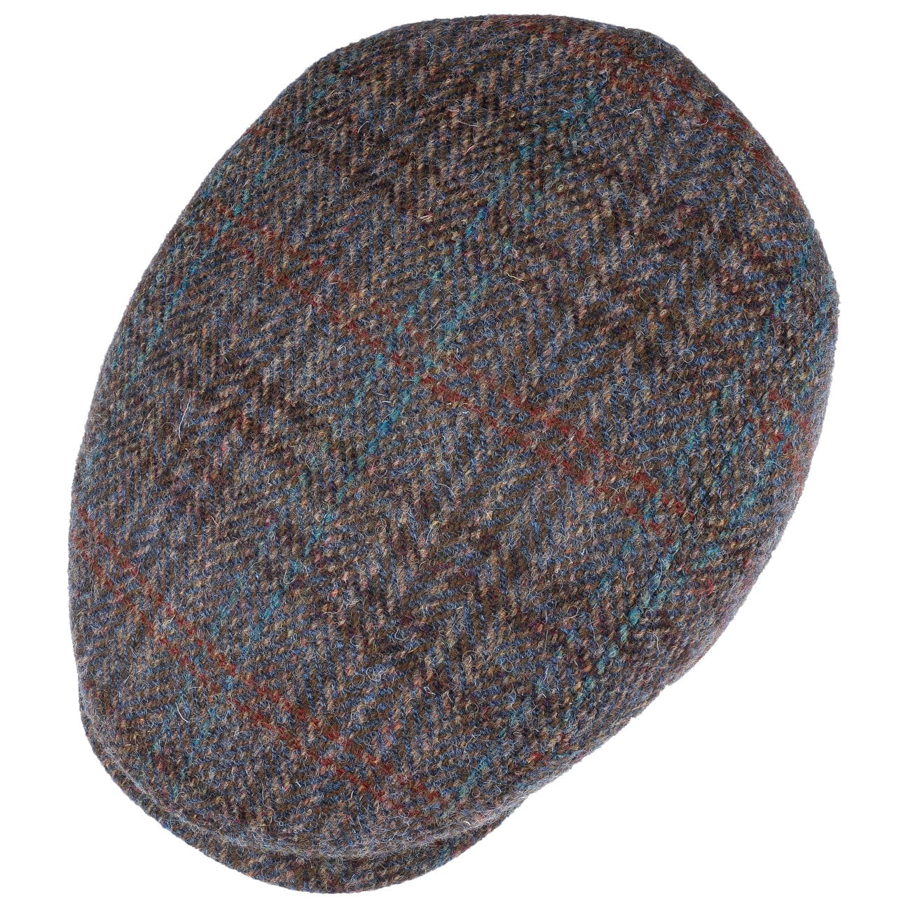Burnet Harris Tweed Flat Cap by Stetson - JJ Hat Center ®