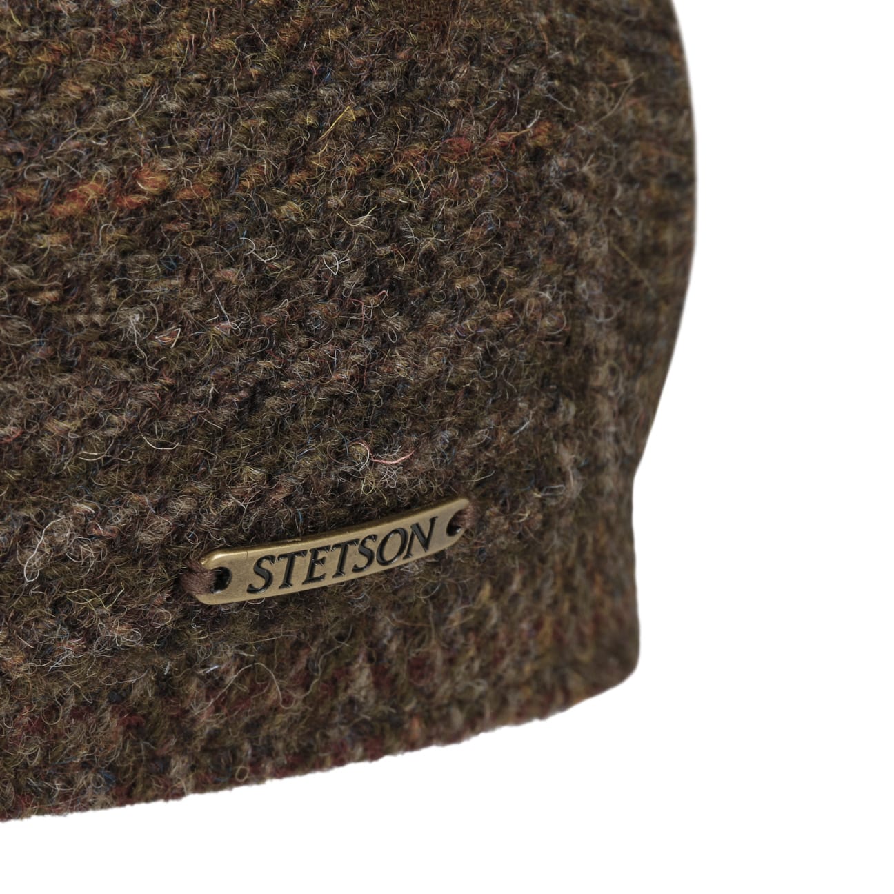 Burnet Harris Tweed Flat Cap by Stetson - JJ Hat Center ®