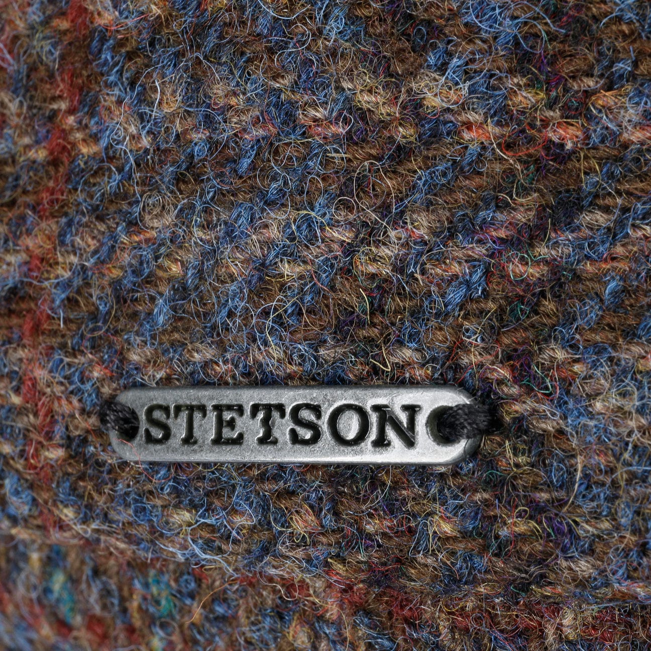 Burnet Harris Tweed Flat Cap by Stetson - JJ Hat Center ®
