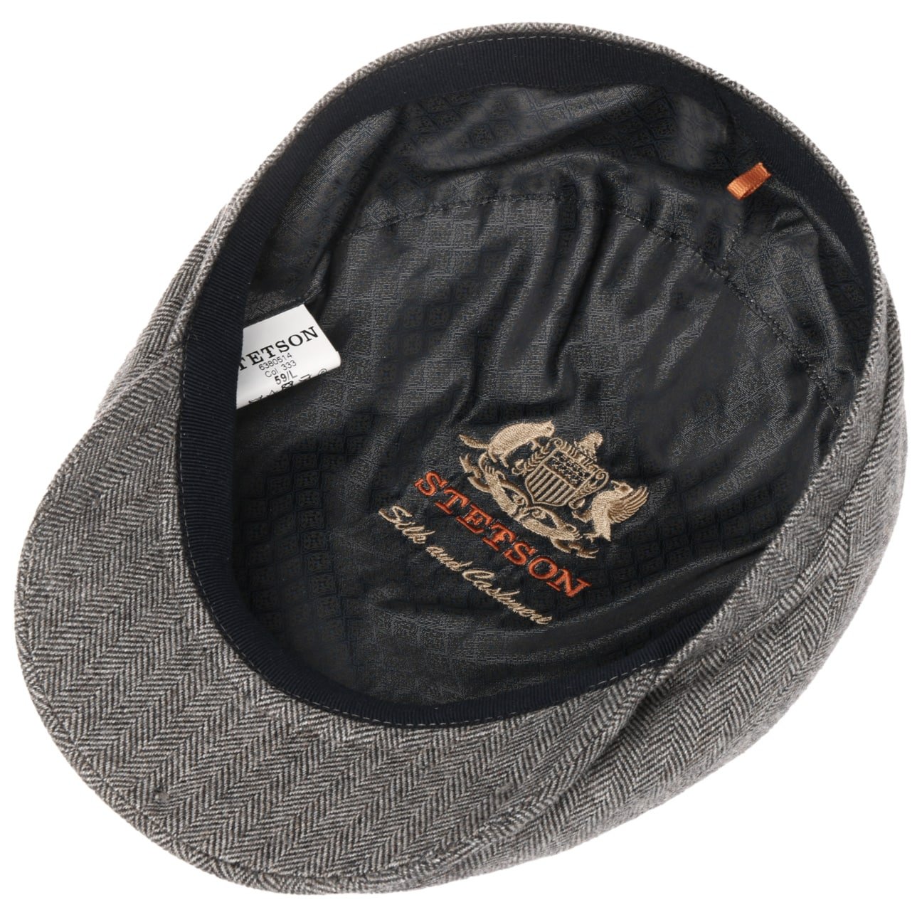 Chester Wool Silk Cashmere Flat Cap - JJ Hat Center ®