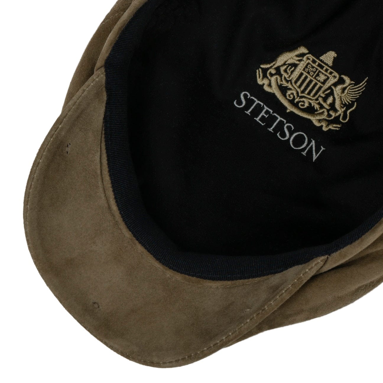 Goat Suede Flat Cap by Stetson - JJ Hat Center ®