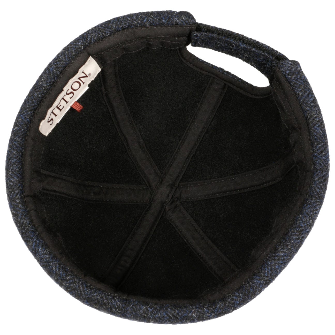 Lavoy Herringbone Wool Docker Hat by Stetson - JJ Hat Center ®