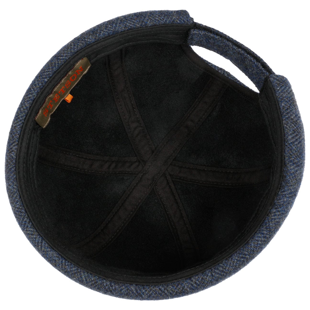 Lavoy Herringbone Wool Docker Hat by Stetson - JJ Hat Center ®