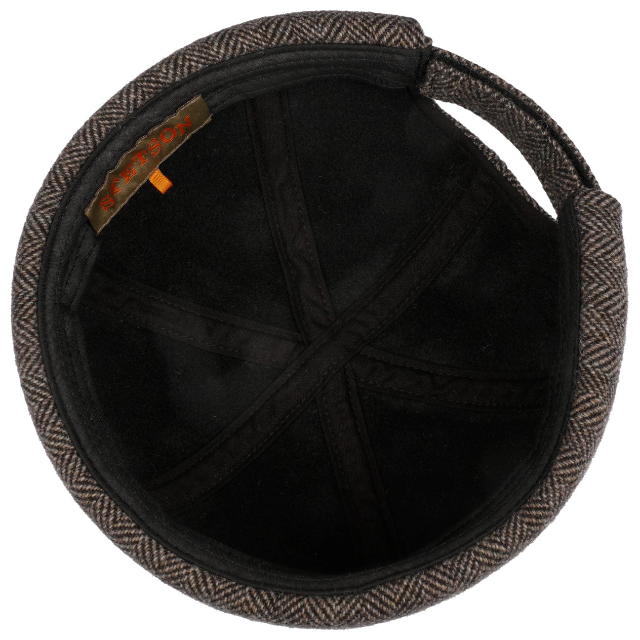 Lavoy Herringbone Wool Docker Hat by Stetson - JJ Hat Center ®