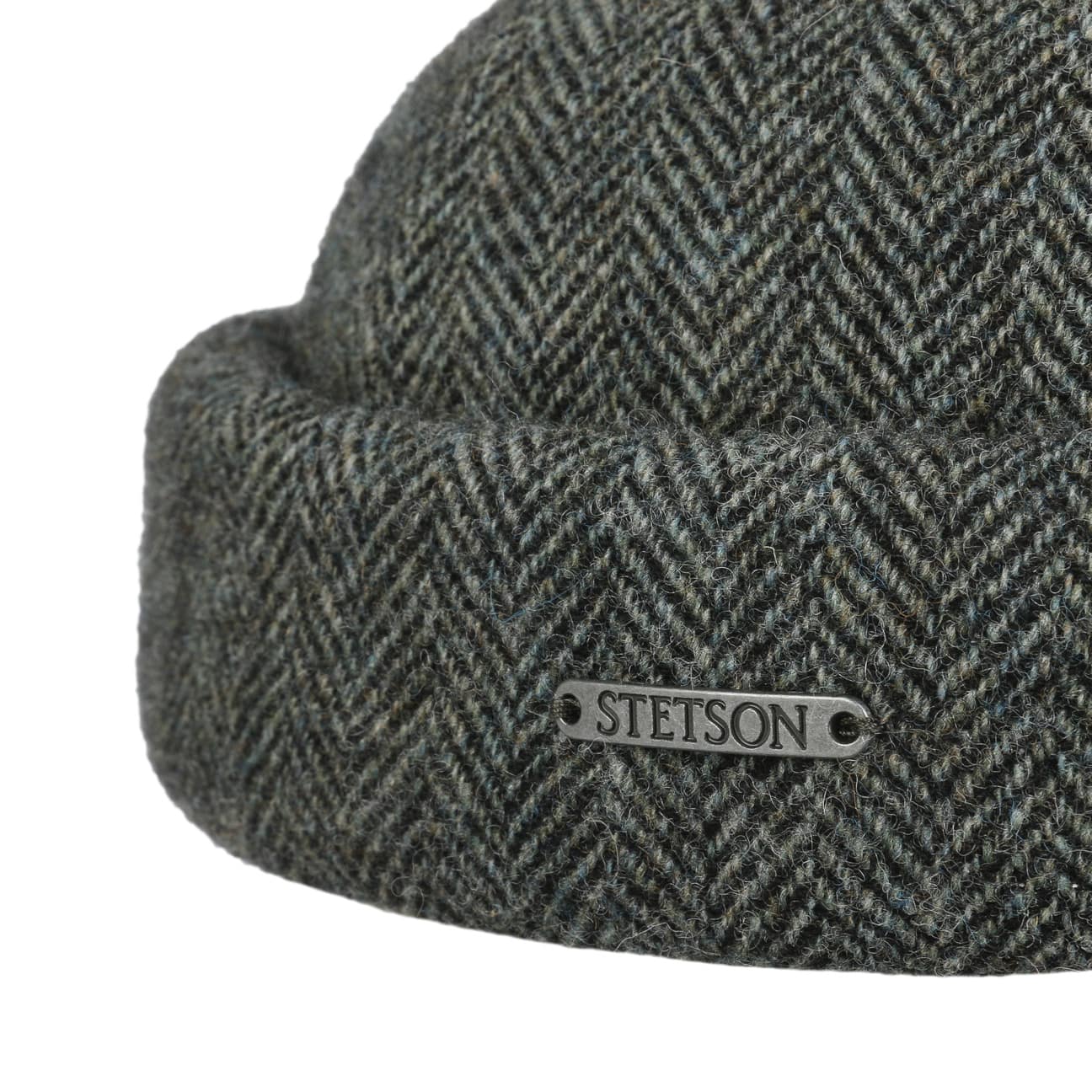 Lavoy Herringbone Wool Docker Hat