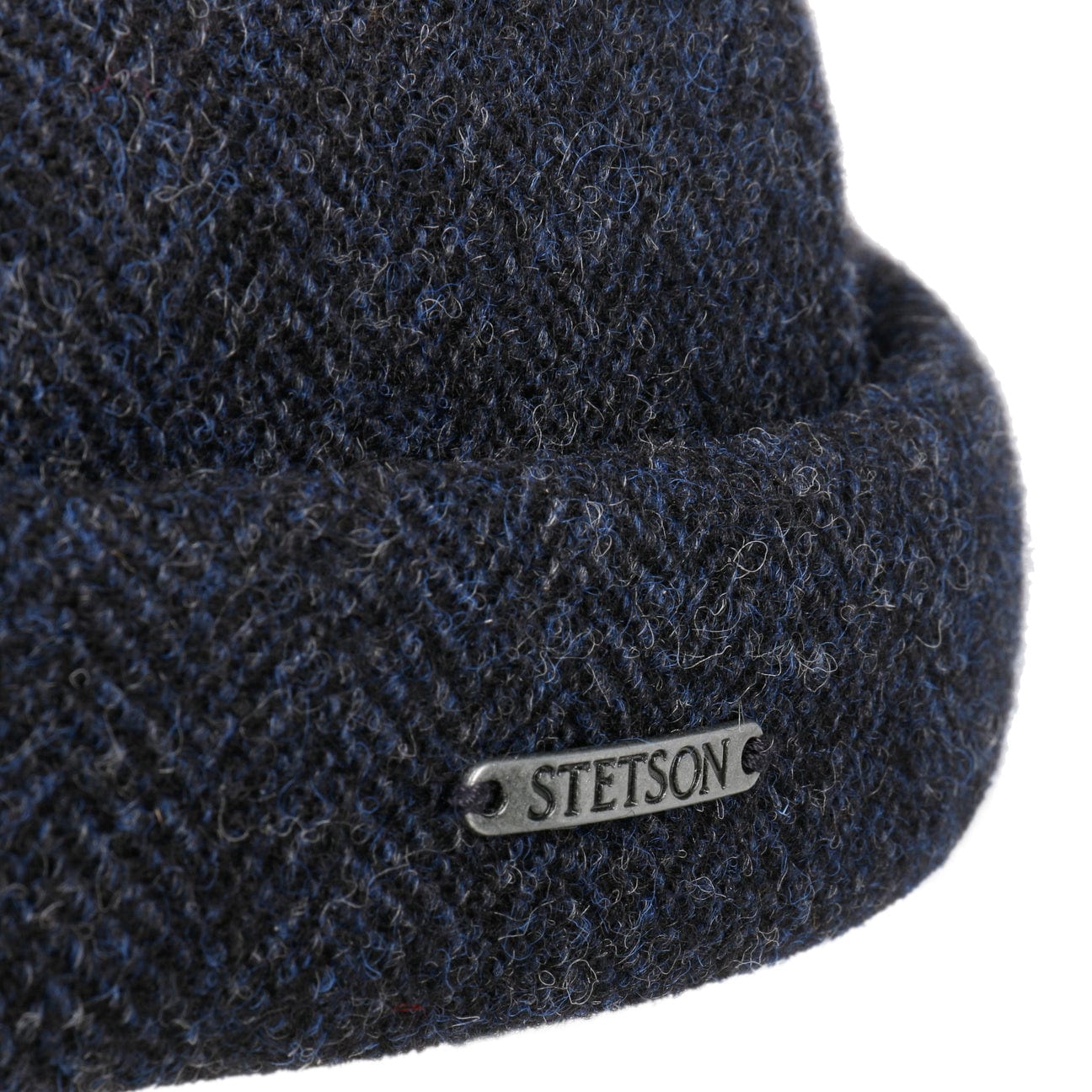 Lavoy Herringbone Wool Docker Hat by Stetson - JJ Hat Center ®