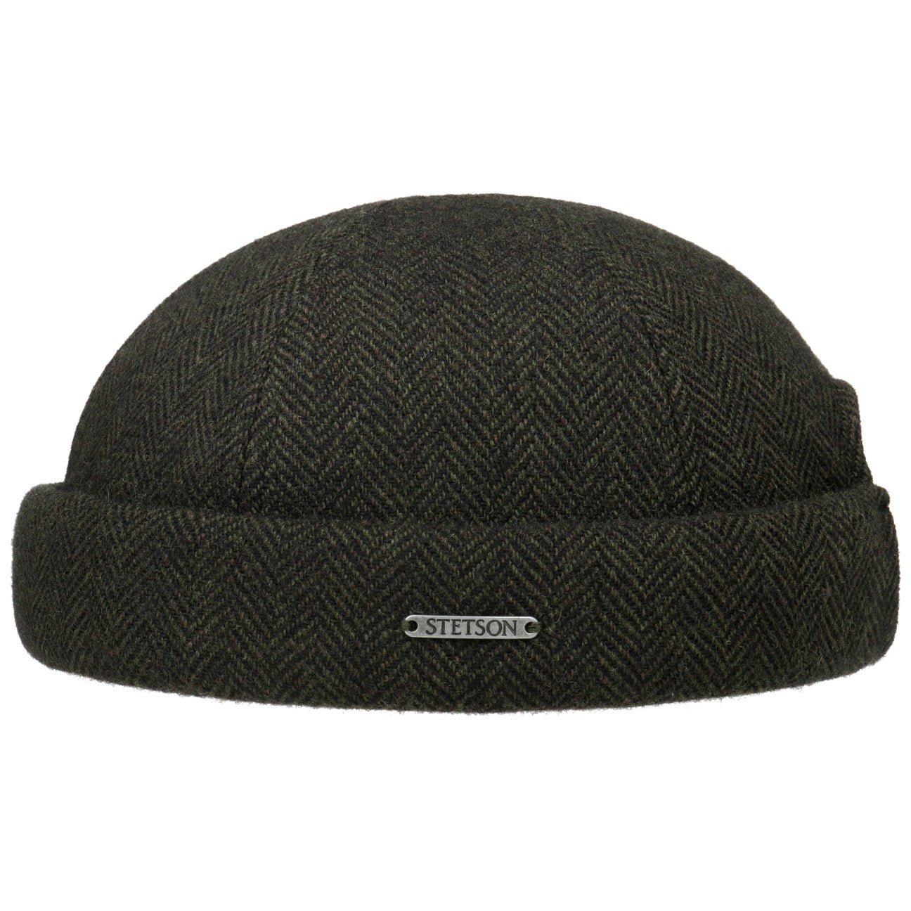 Lavoy Herringbone Wool Docker Hat