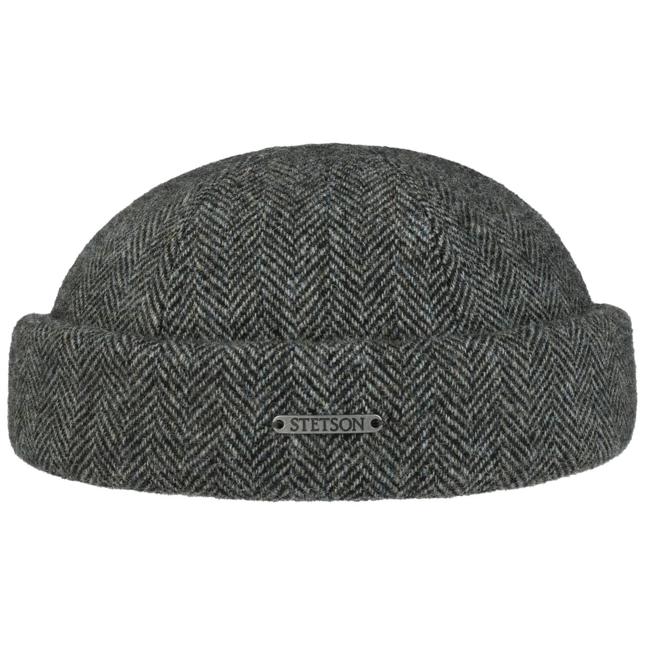 Lavoy Herringbone Wool Docker Hat