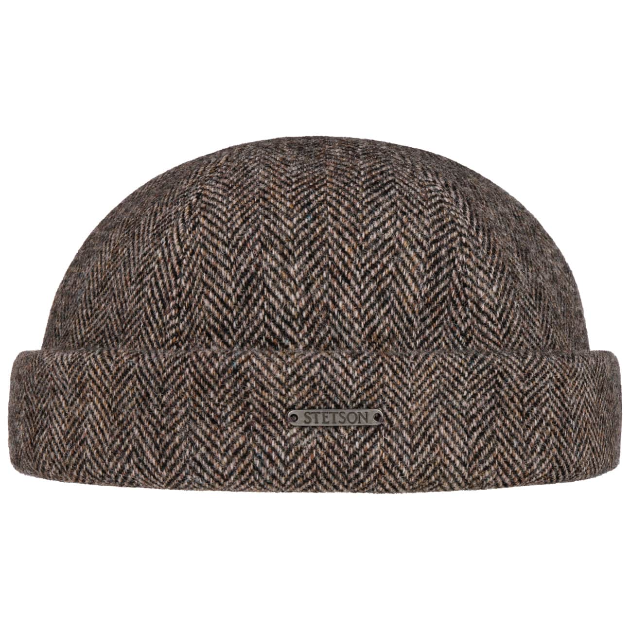 Lavoy Herringbone Wool Docker Hat