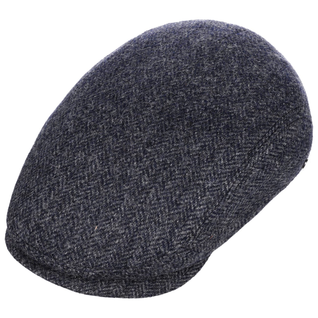 Crimson Wool Herringbone Flat Cap by Lierys - JJ Hat Center ®