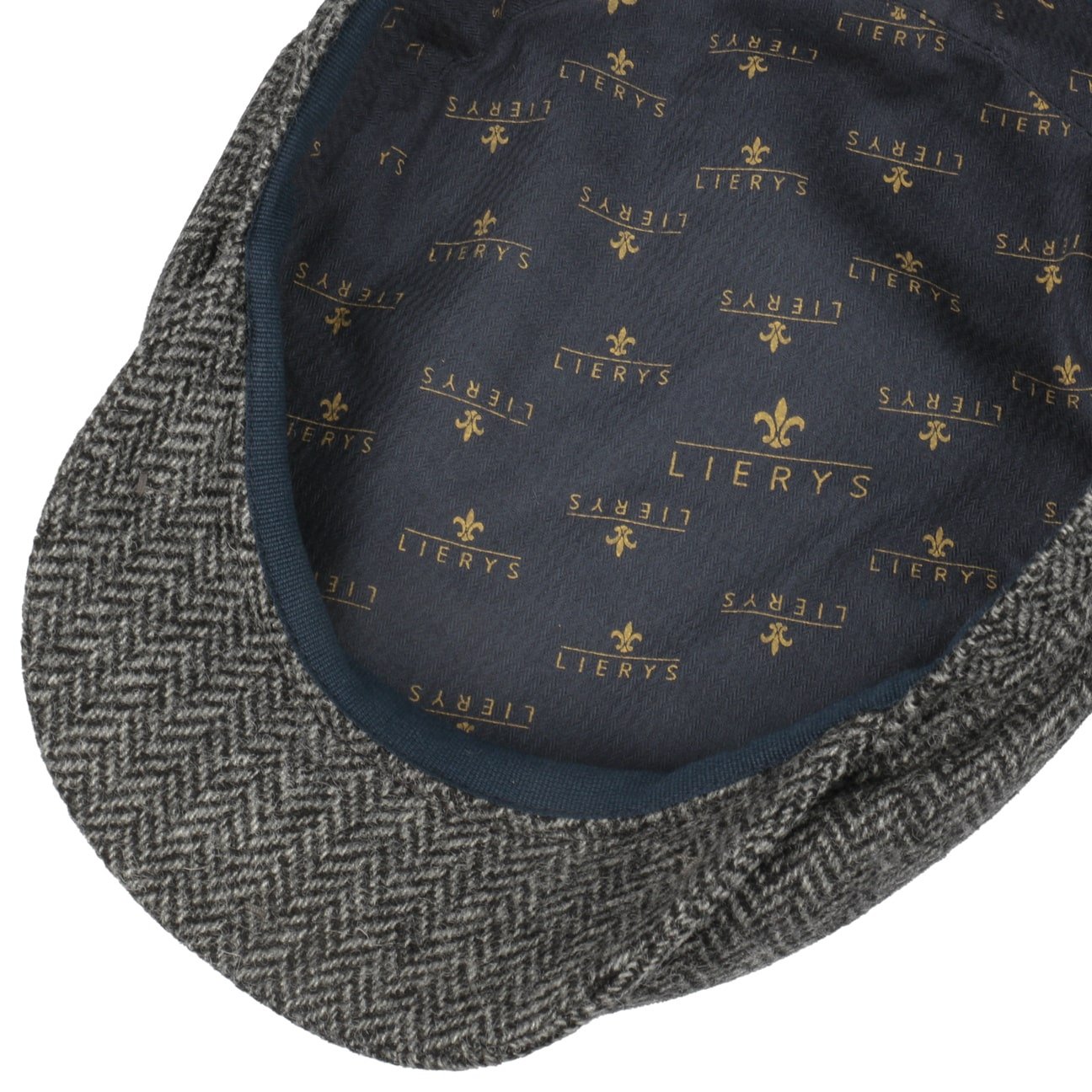 Crimson Wool Herringbone Flat Cap - JJ Hat Center ®