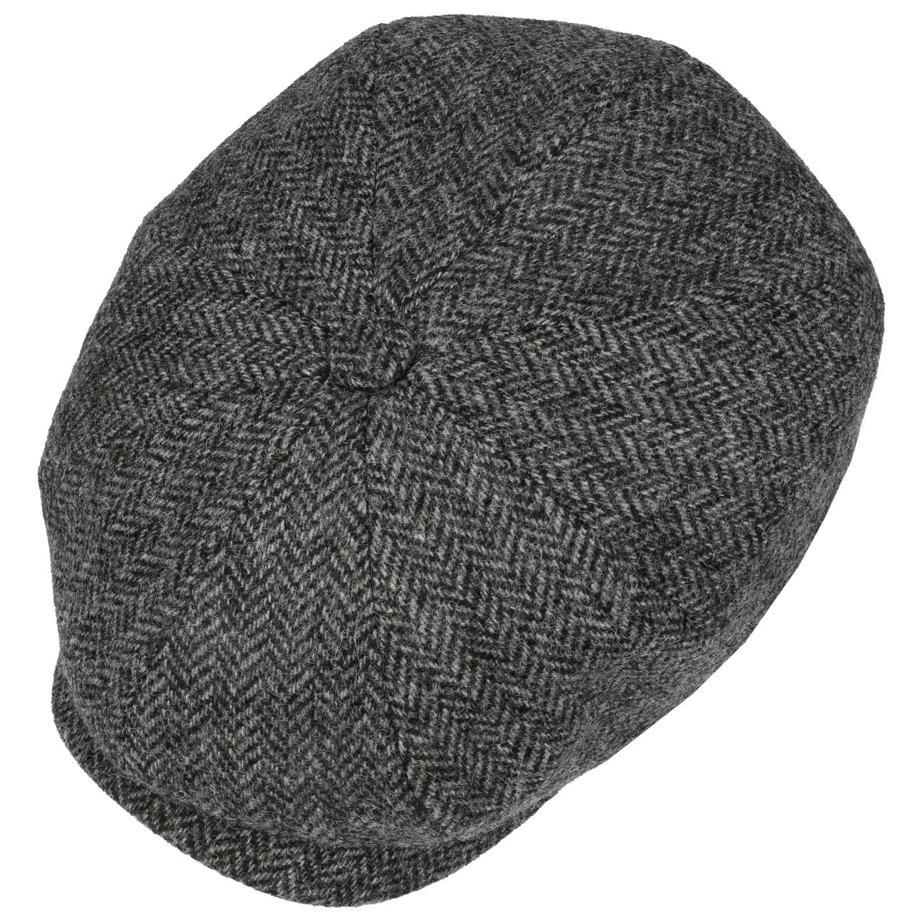 Carlsen Wool Herringbone Flat Cap - JJ Hat Center ®