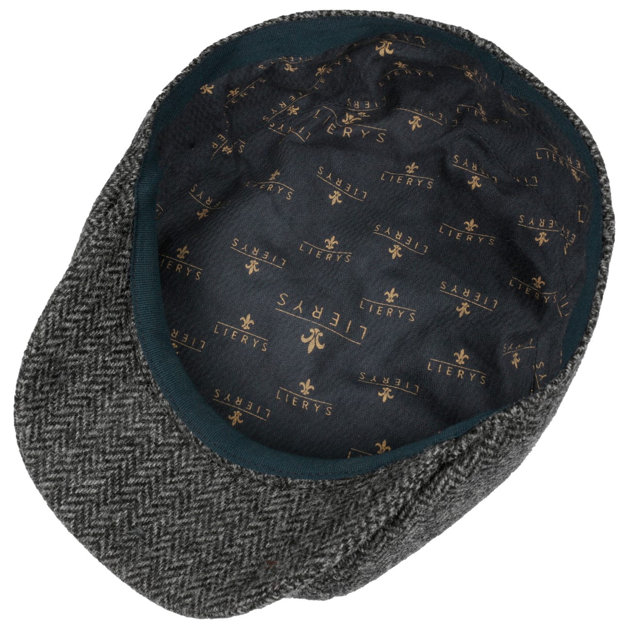 Carlsen Wool Herringbone Flat Cap by Lierys - JJ Hat Center ®