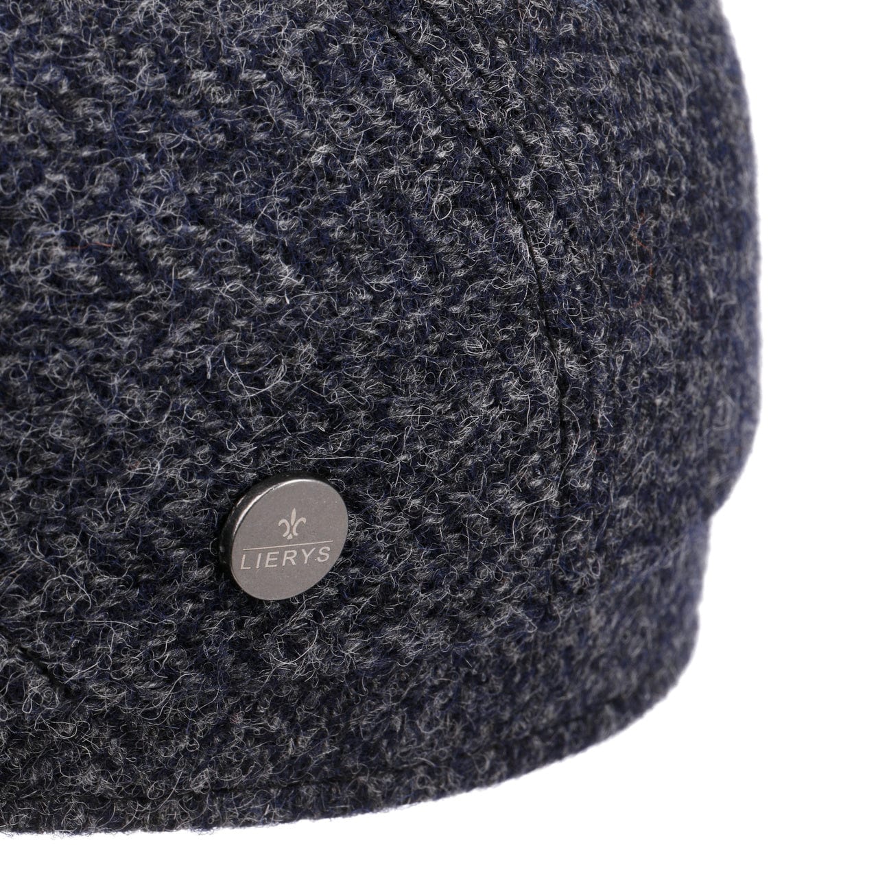 Carlsen Wool Herringbone Flat Cap by Lierys - JJ Hat Center ®