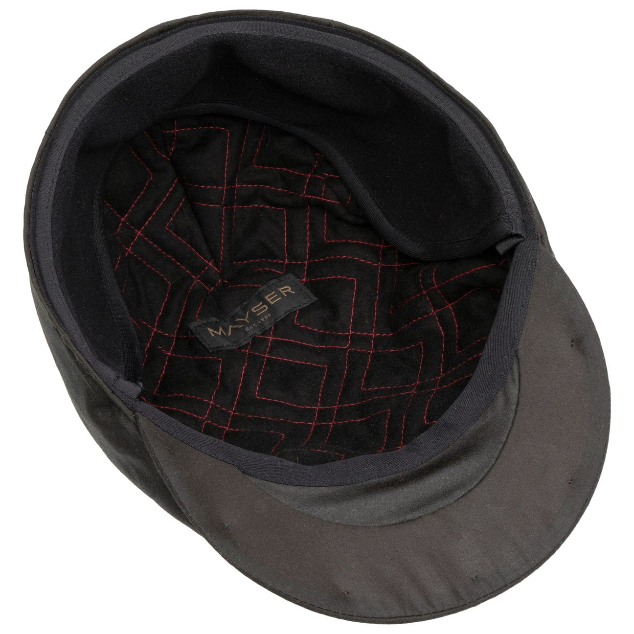 Matteo Plus Waxed Cotton Flat Cap by Mayser - JJ Hat Center ®