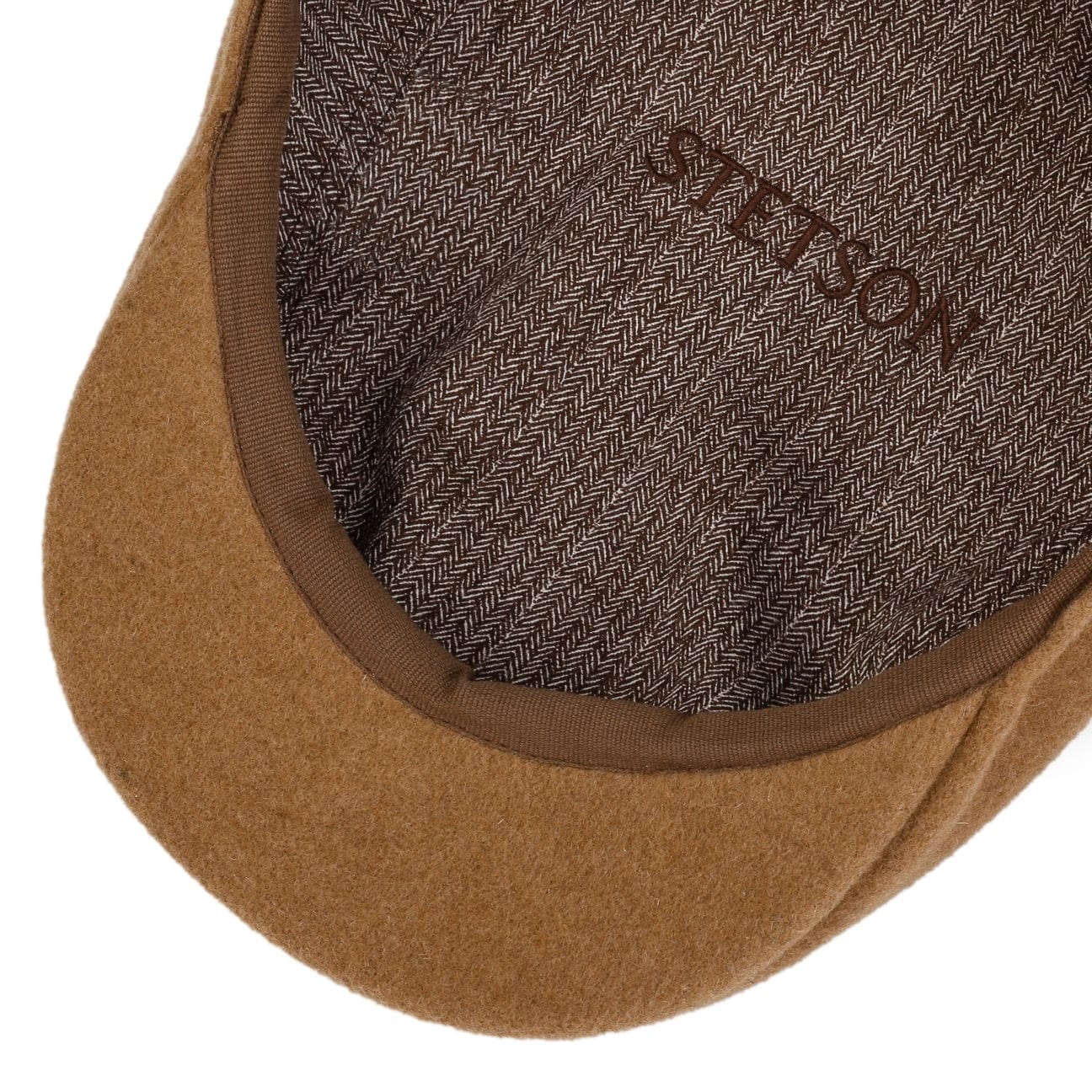 Reid Wool Flat Cap with Cashmere by Stetson - JJ Hat Center ®