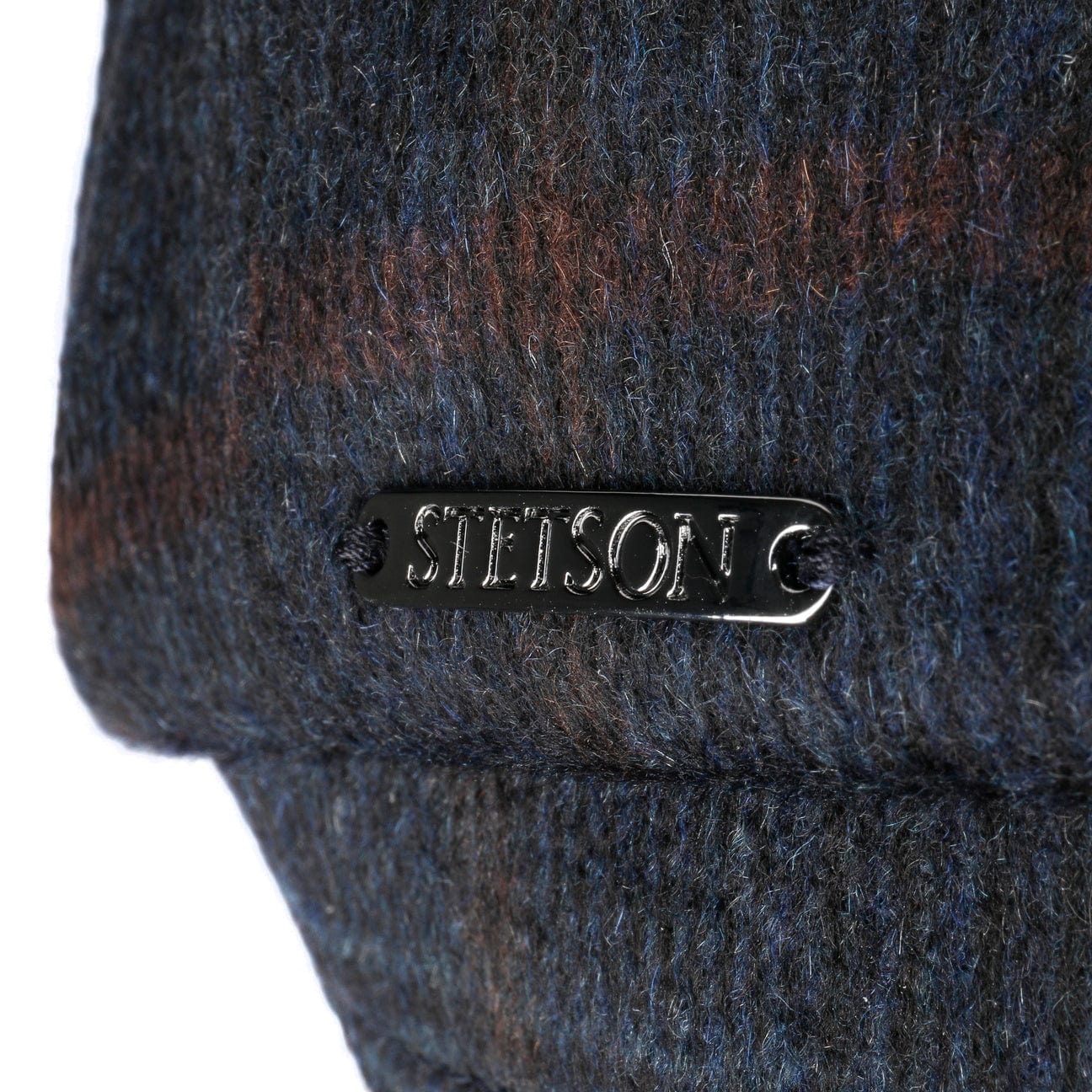 Hatteras Cashmere Check Newsboy by Stetson - JJ Hat Center ®