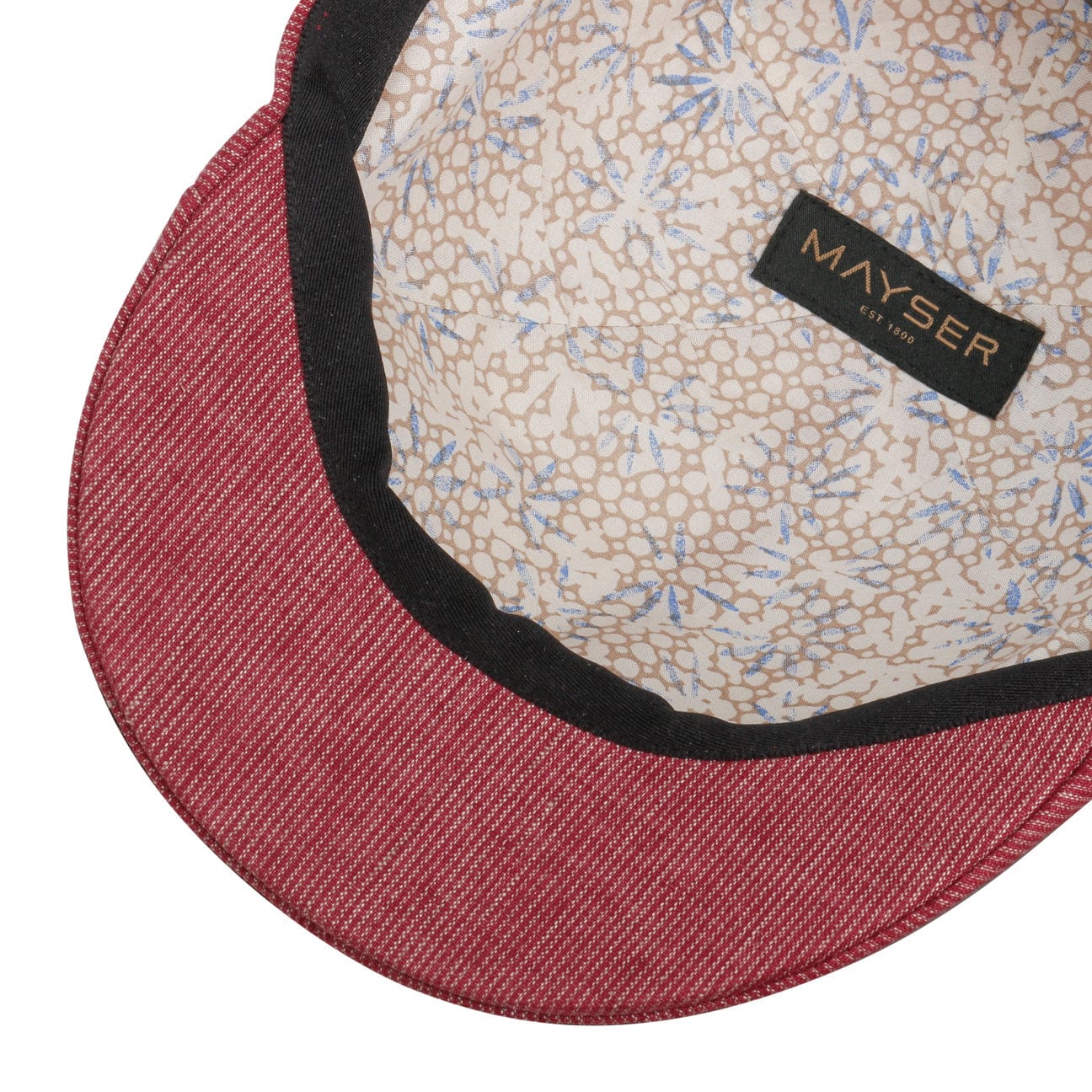 Paddy Stripes Flat Cap by Mayser - JJ Hat Center ®