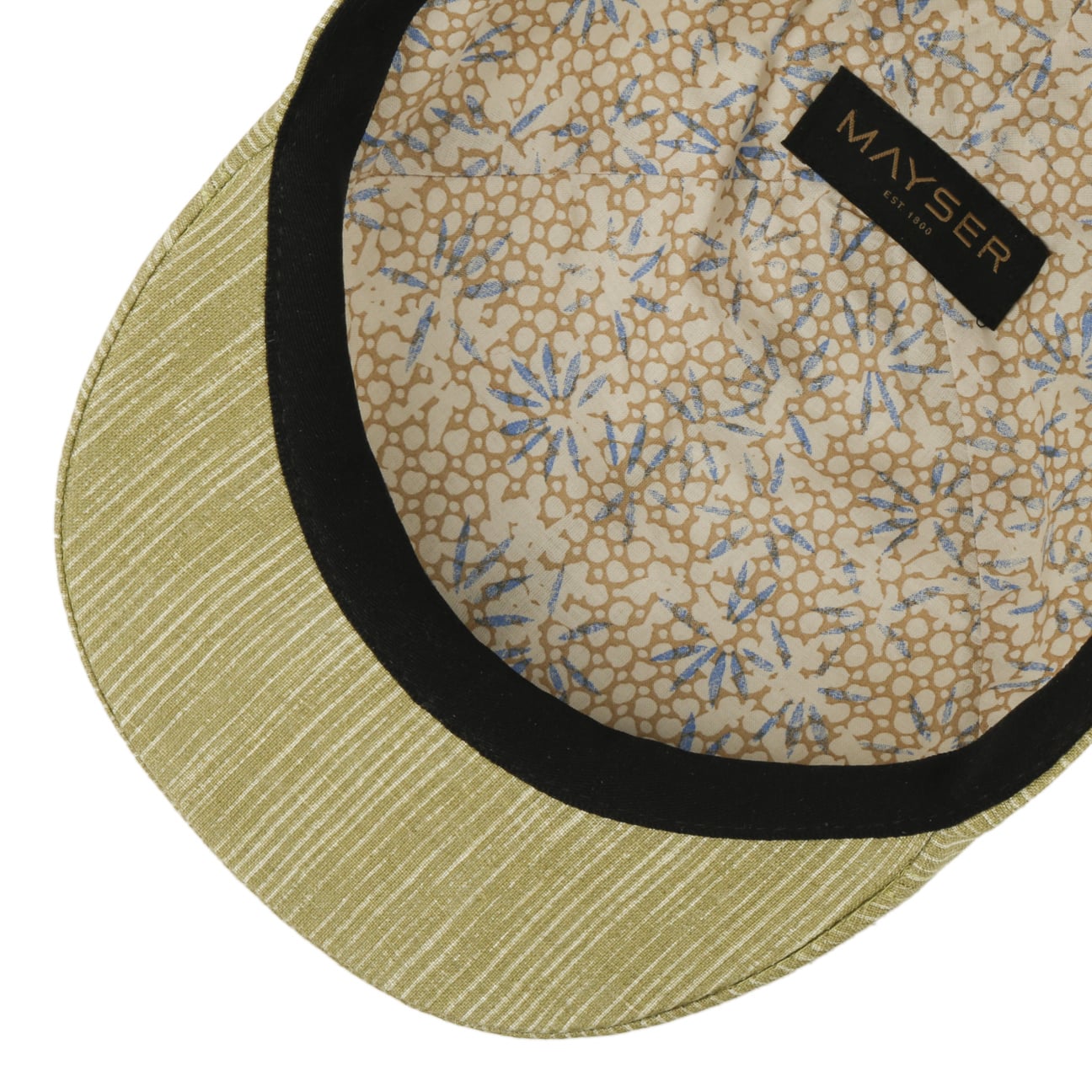 Paddy Stripes Flat Cap by Mayser - JJ Hat Center ®