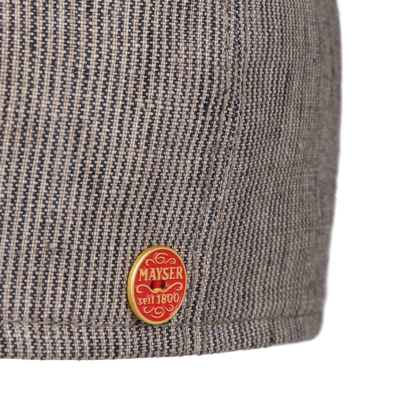 Paddy Stripes Flat Cap by Mayser - JJ Hat Center ®
