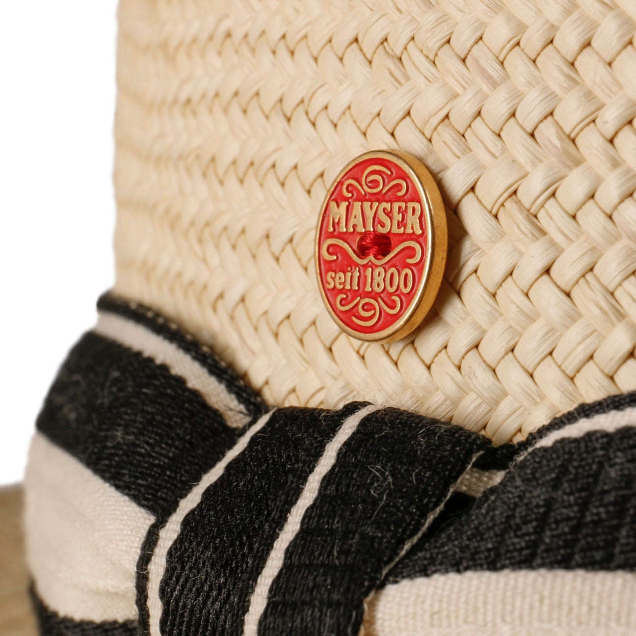 Gondolo Boater Panama Hat by Mayser - JJ Hat Center ®