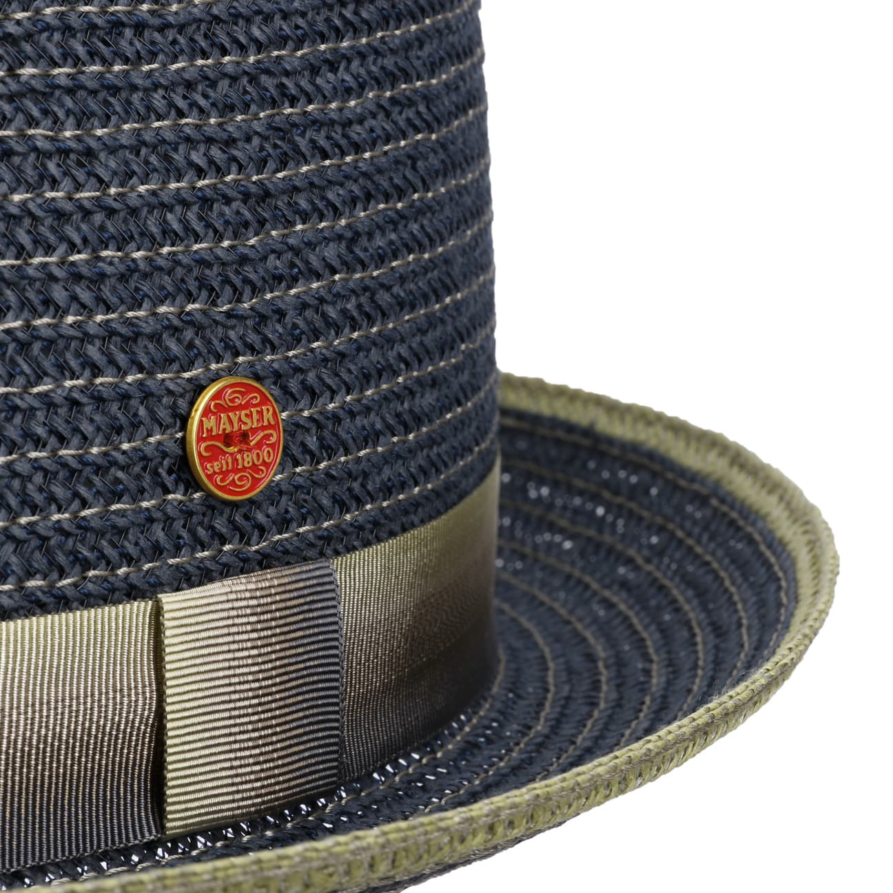 Andy Pork Pie Straw Hat by Mayser - JJ Hat Center ®