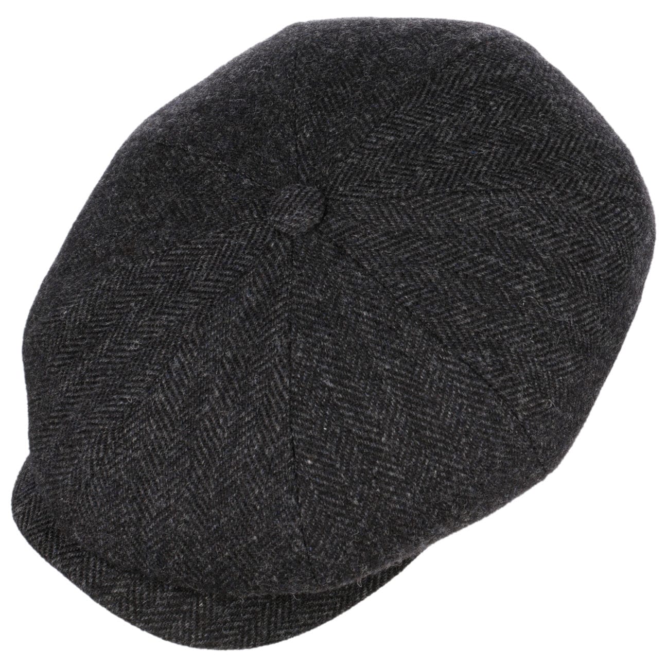 Hatteras Classic Herringbone Ear Flaps Newsboy Cap by Stetson - JJ Hat Center ®
