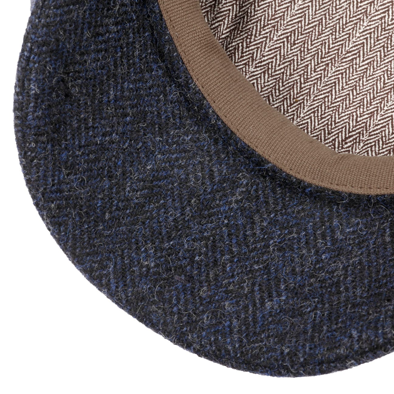 Hatteras Classic Herringbone Ear Flaps Newsboy Cap by Stetson - JJ Hat Center ®