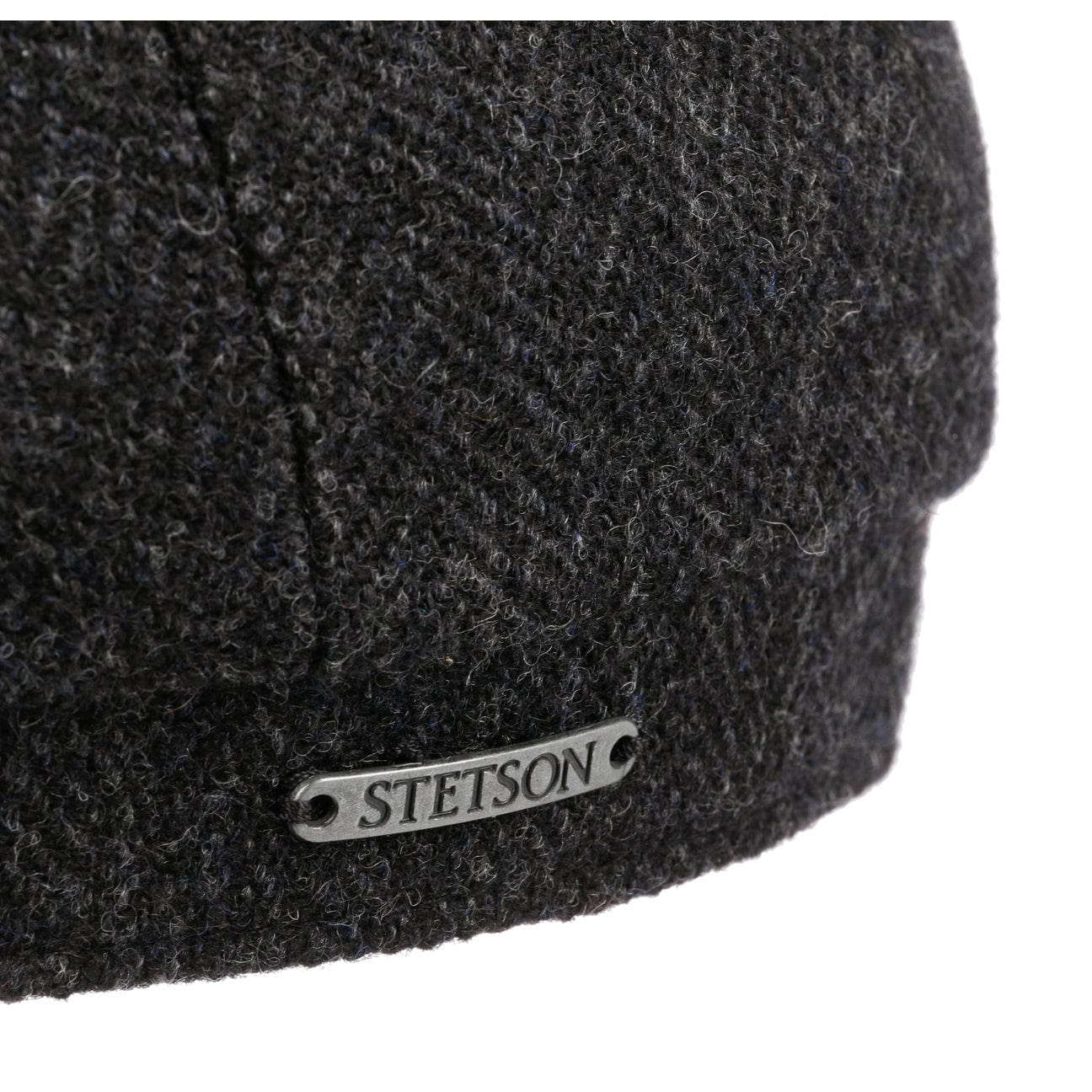 Hatteras Classic Herringbone Ear Flaps Newsboy Cap by Stetson - JJ Hat Center ®