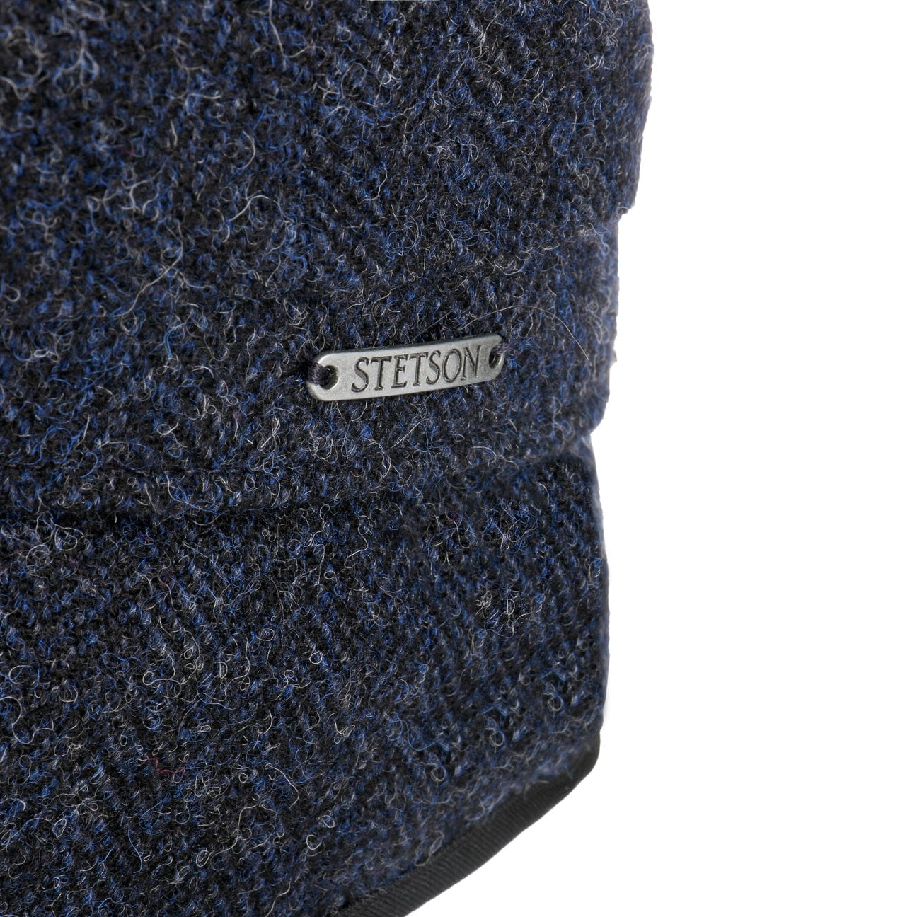 Hatteras Classic Herringbone Ear Flaps Newsboy Cap by Stetson - JJ Hat Center ®