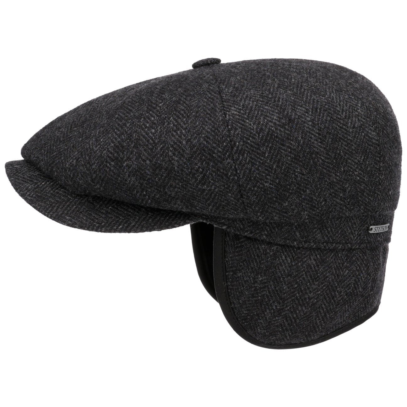 Hatteras Classic Ear Flaps Newsboy Cap