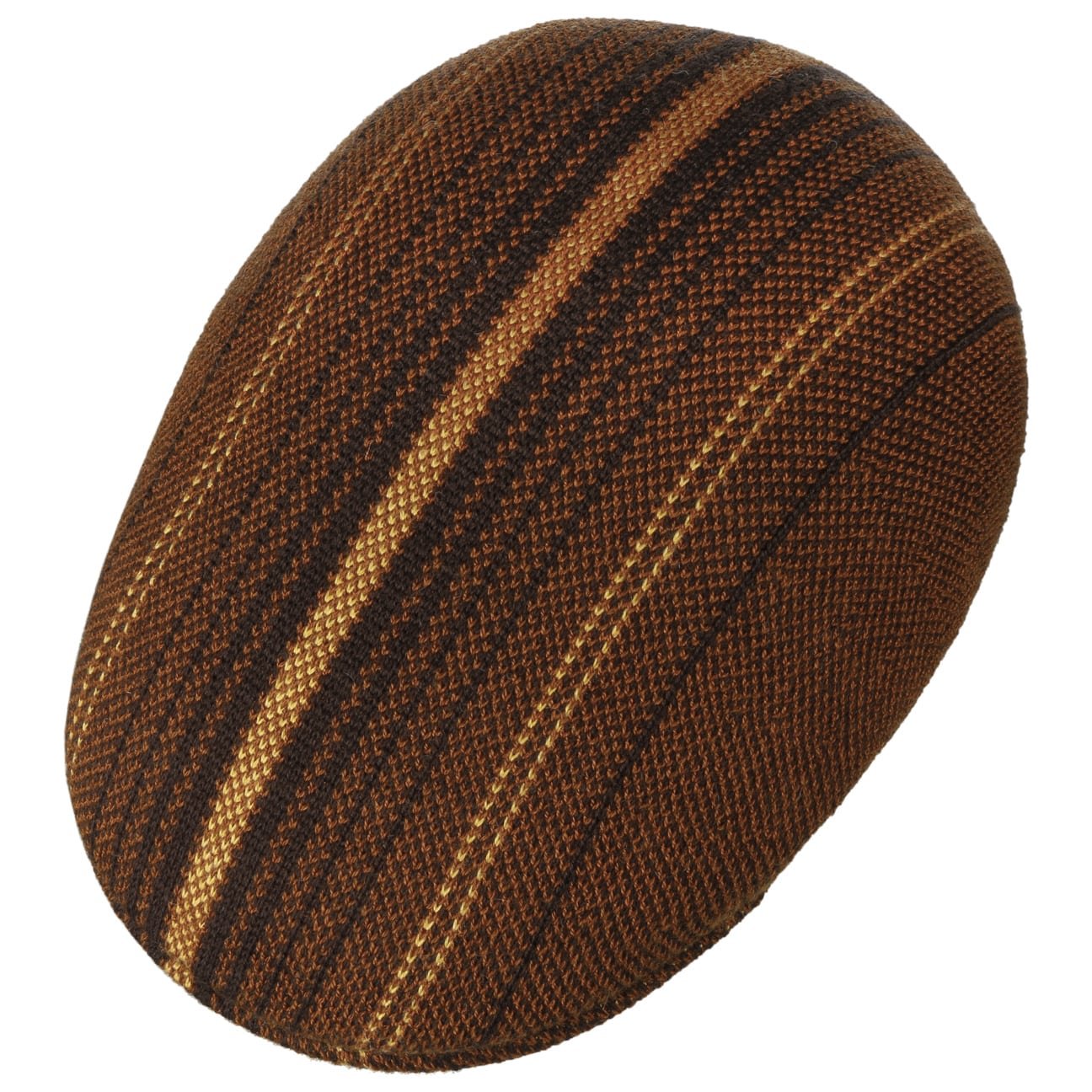 Birds Eye Stripe Flat Cap by Kangol - JJ Hat Center ®