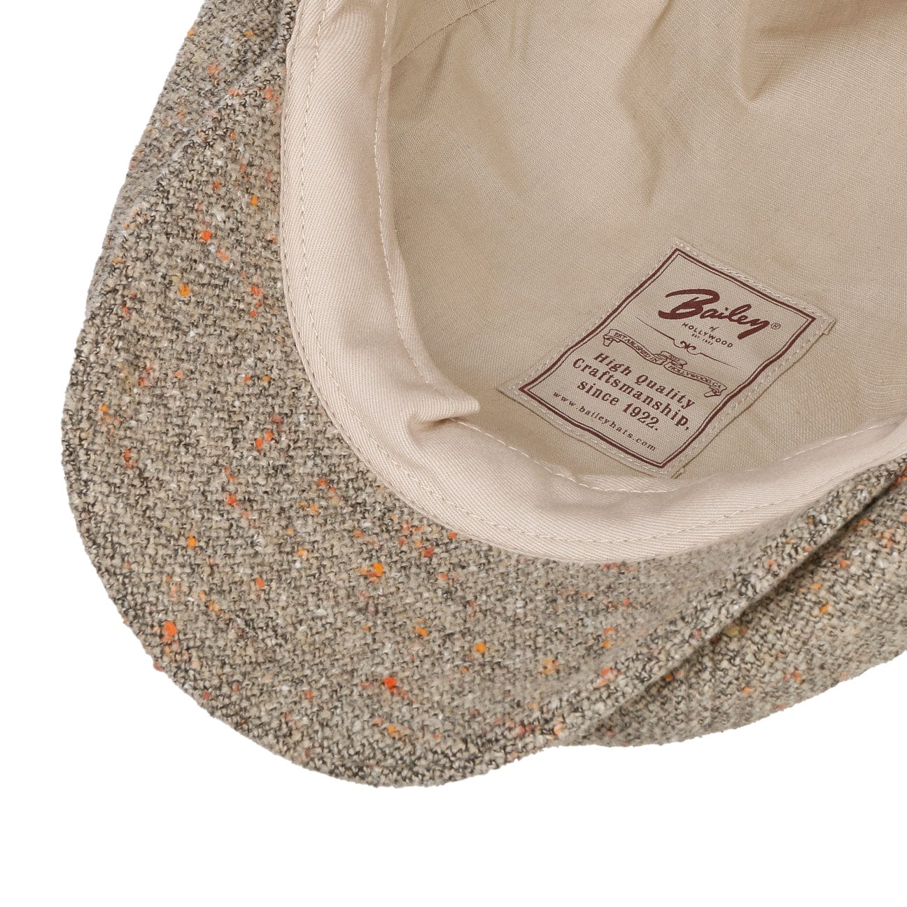 Currin Tweed Flat Cap by Bailey 1922 - JJ Hat Center ®