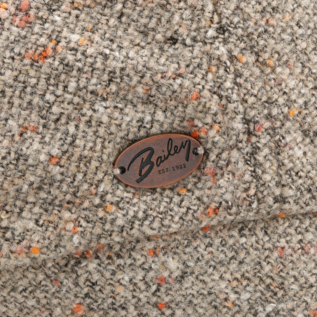 Currin Tweed Flat Cap by Bailey 1922 - JJ Hat Center ®