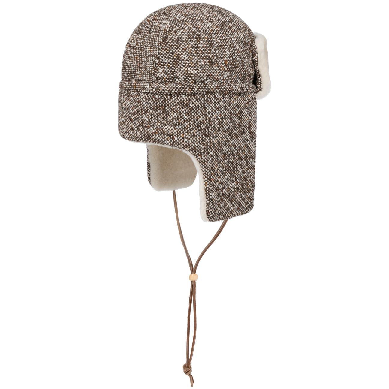 Tweed Lambswool Trapper Hat by Lierys - JJ Hat Center ®