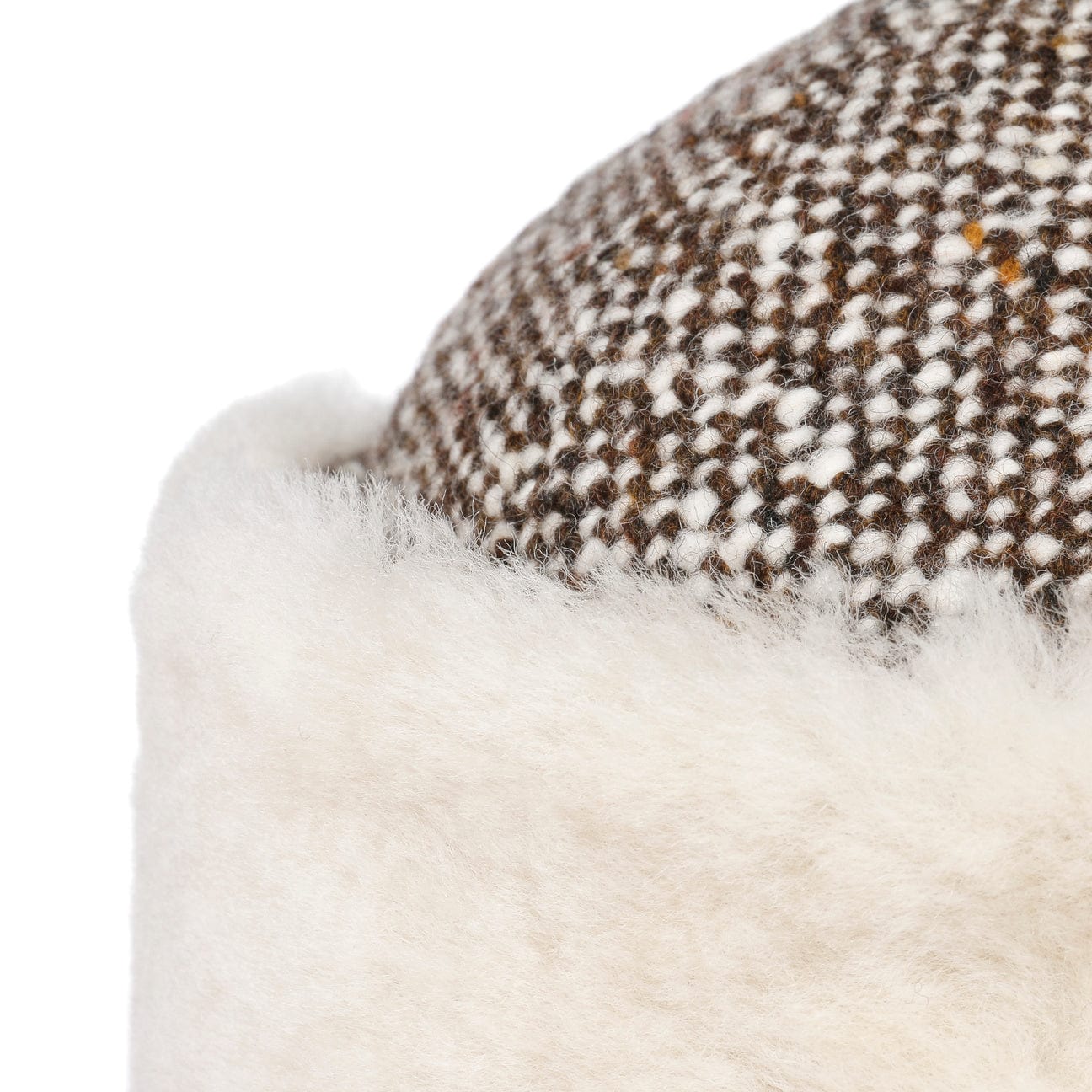 Tweed Lambswool Trapper Hat by Lierys - JJ Hat Center ®
