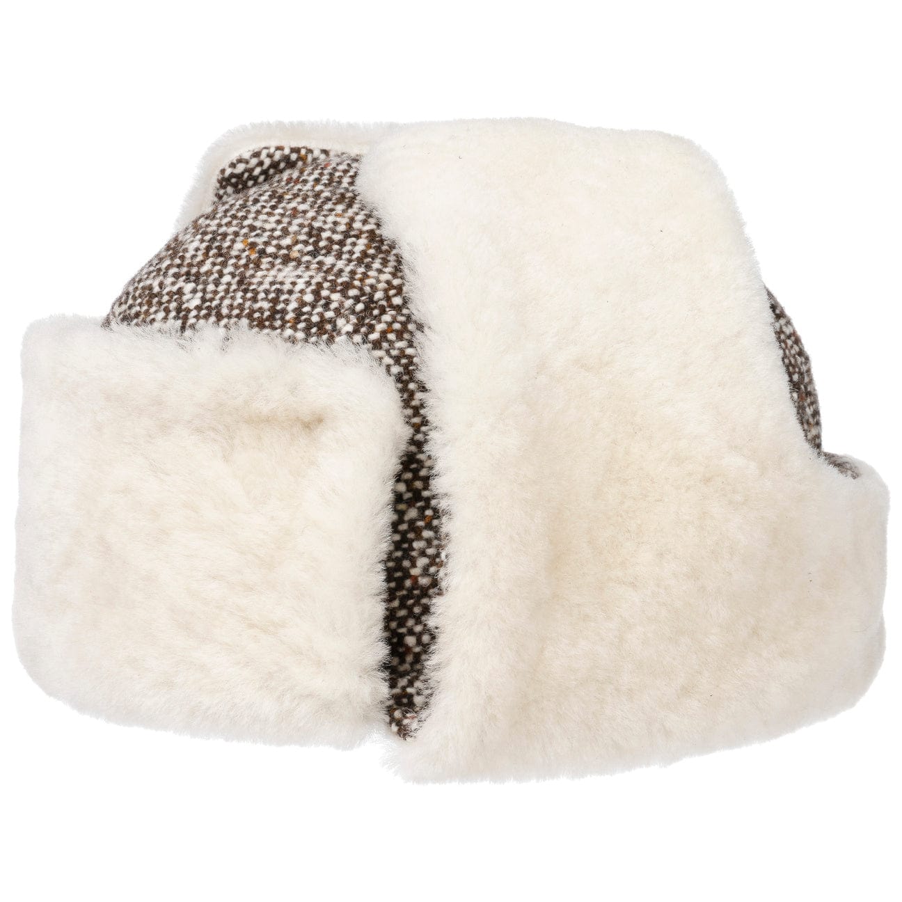 Tweed Lambswool Trapper Hat by Lierys - JJ Hat Center ®