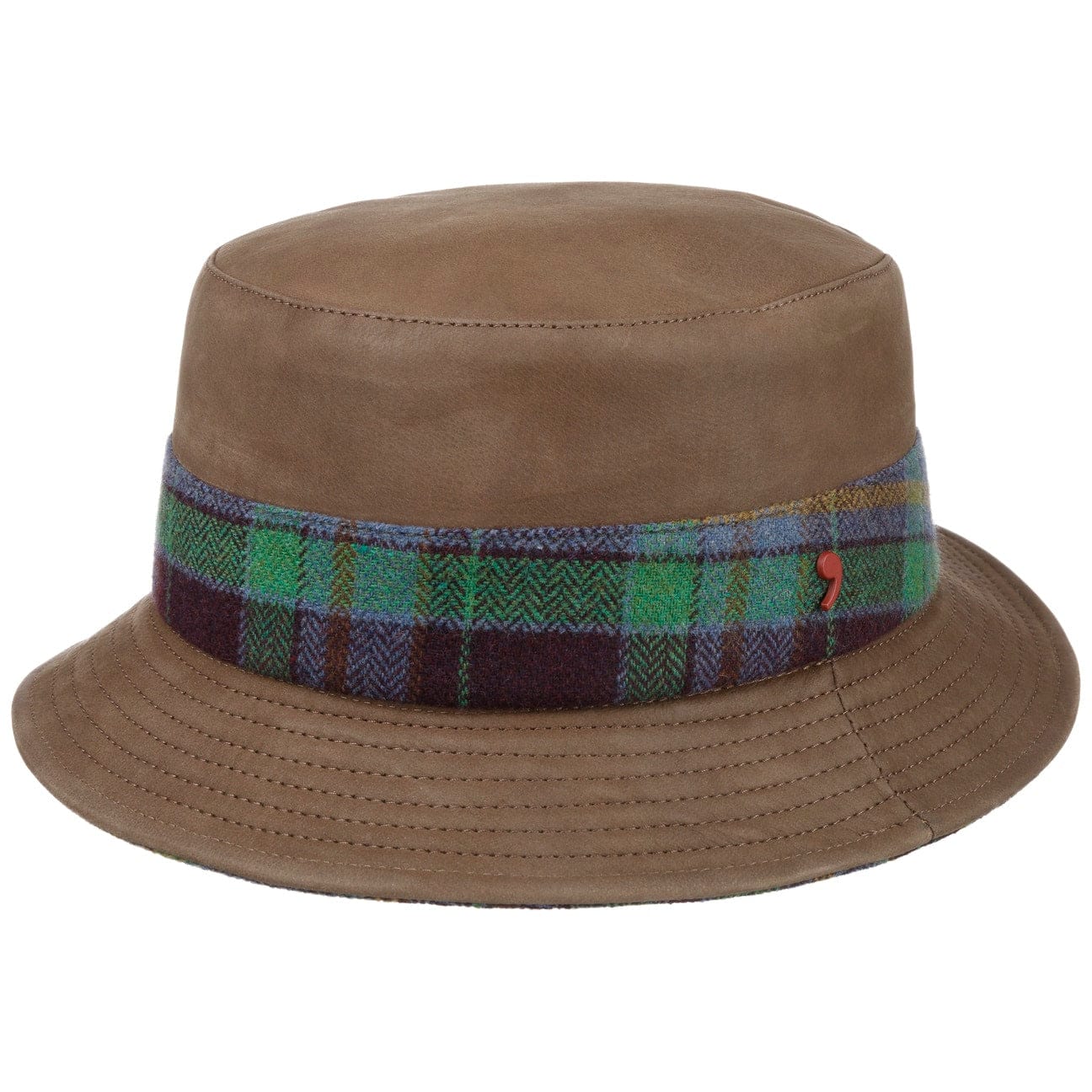 Max Bucket Leather Hat by Alfonso D'Este - JJ Hat Center ®