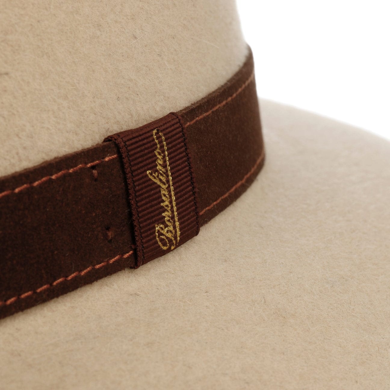 Alessandria Creme Fur Felt Hat by Borsalino - JJ Hat Center ®