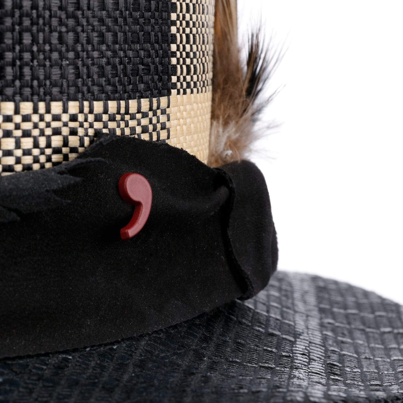 Top Hat with Leather Band by Alfonso D'Este - JJ Hat Center ®
