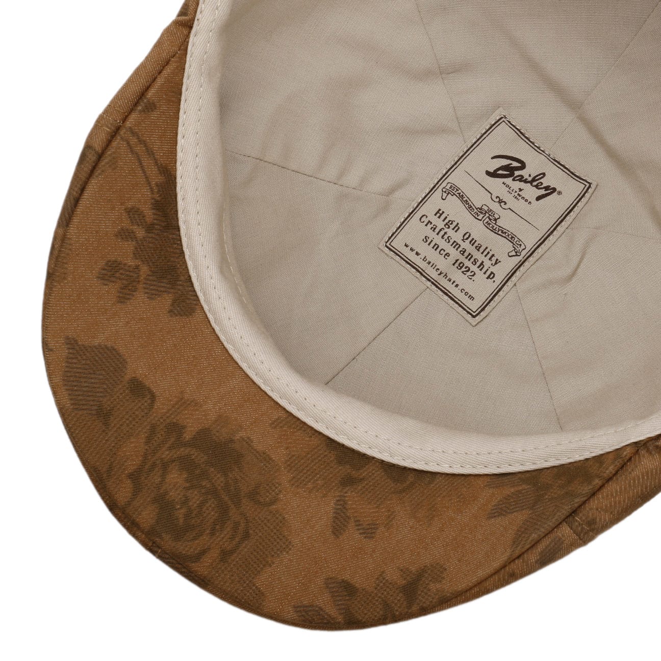 Adano Printed Flat Cap by Bailey 1922 - JJ Hat Center ®