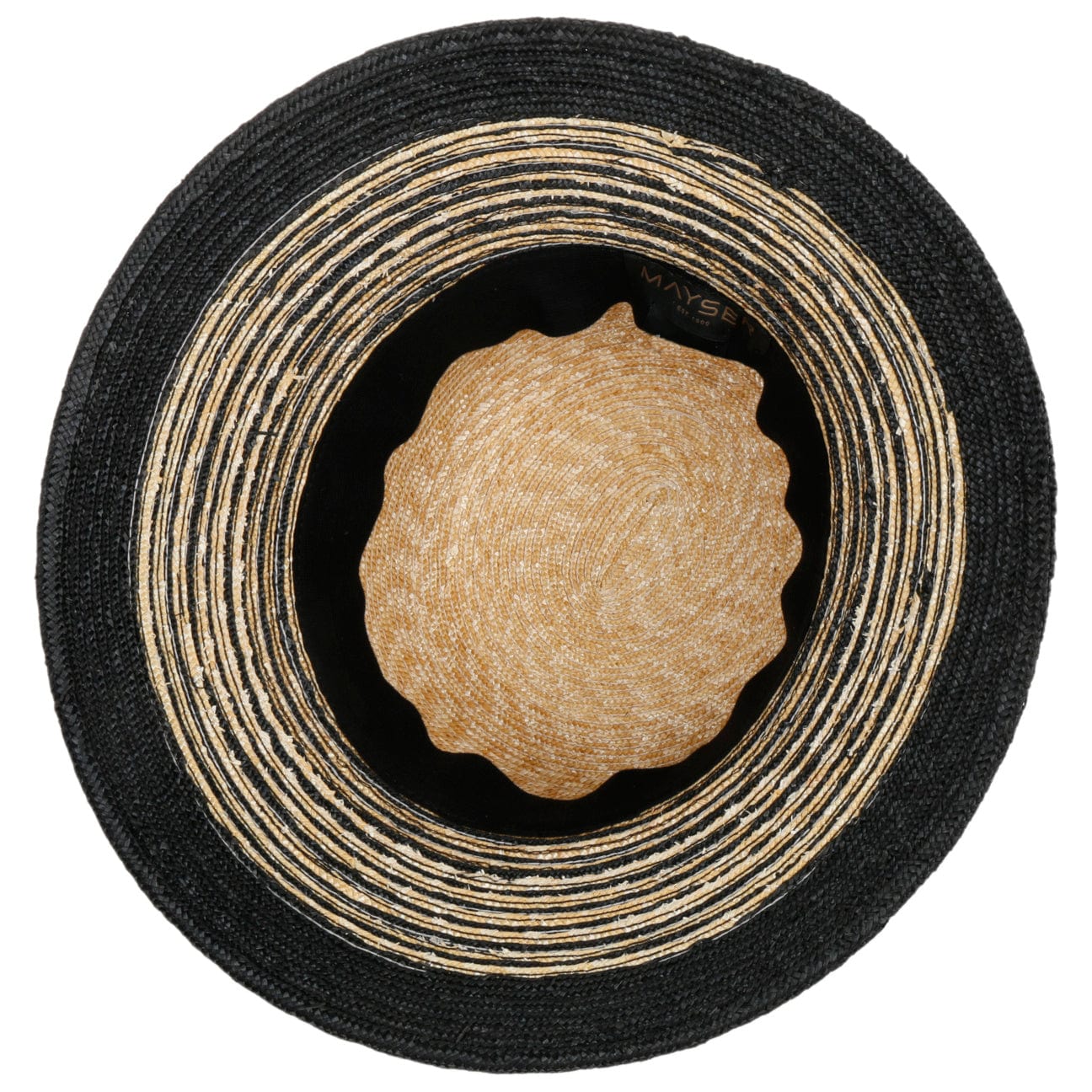 Clea Twotone Straw Hat by Mayser - JJ Hat Center ®