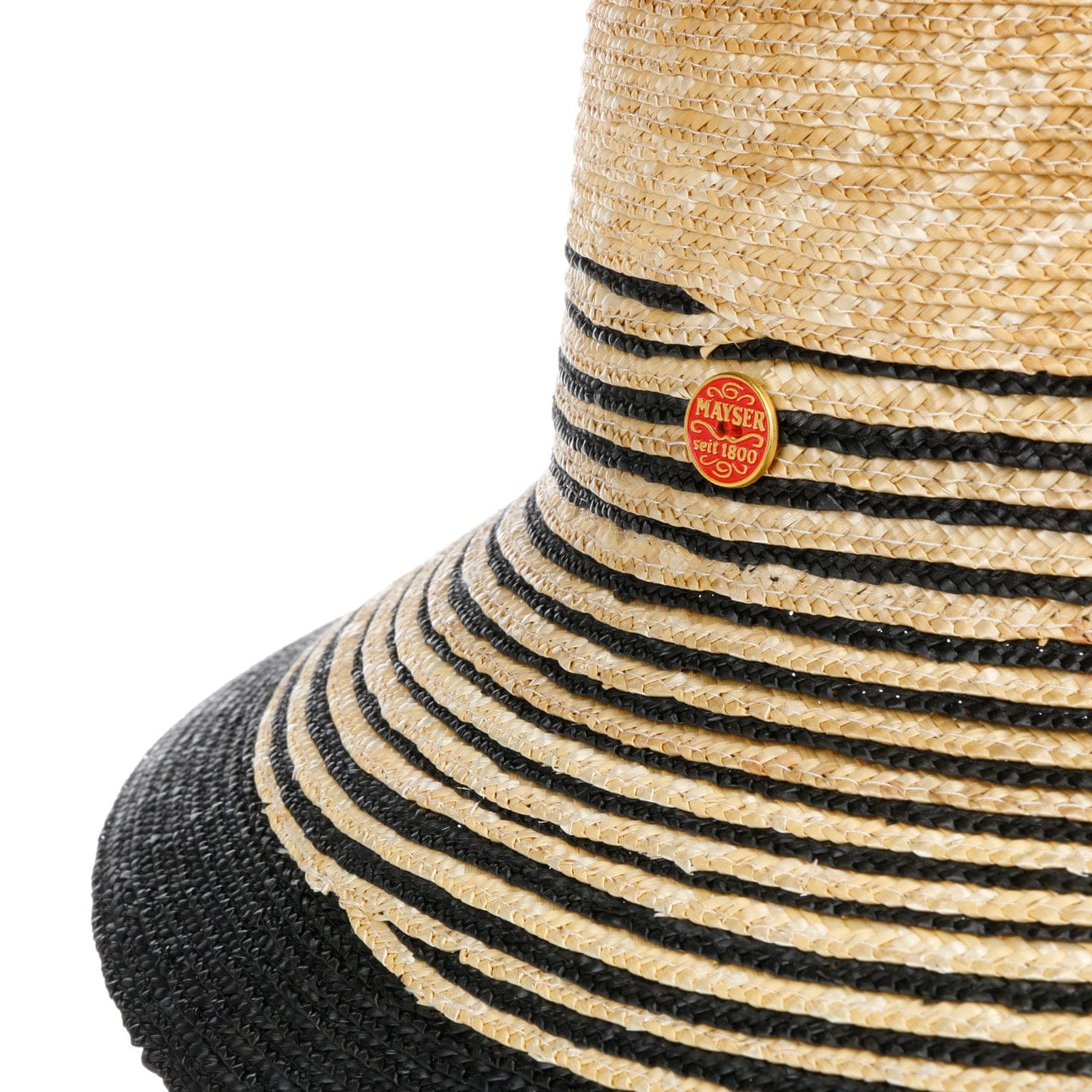 Clea Twotone Straw Hat by Mayser - JJ Hat Center ®