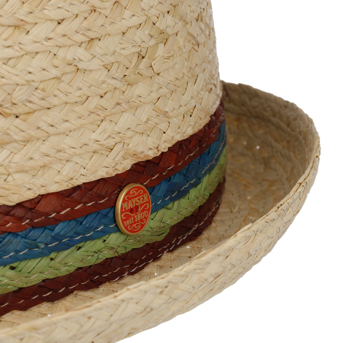 Gareth Pork Pie Straw Hat by Mayser - JJ Hat Center ®