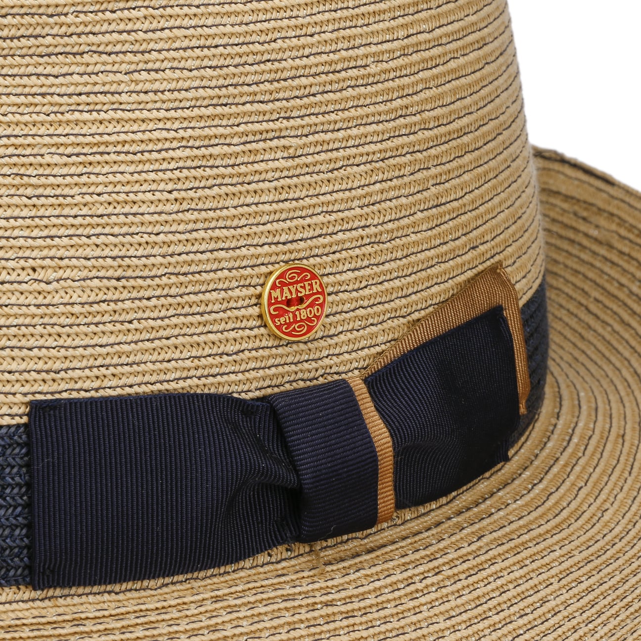 Samuel Livorno Fedora Straw Hat by Mayser - JJ Hat Center ®